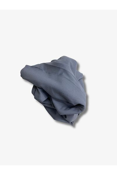 Yiğit Kumaş Indigo Lacoste Fabric, Piece 55X180 cm
