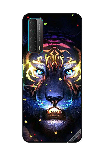Covernex غطاء حماية لهاتف هواوي Y7A/P Smart 2021، أسد مضيء