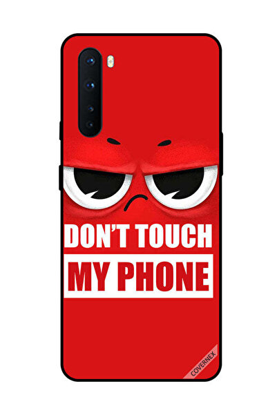 Covernex غطاء حماية لهاتف OnePlus Nord - لا تلمس هاتفي - أحمر