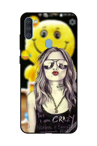 Covernex غطاء حماية لهاتف سامسونج جالاكسي A11 نعم أنا مجنون، العادي ممل