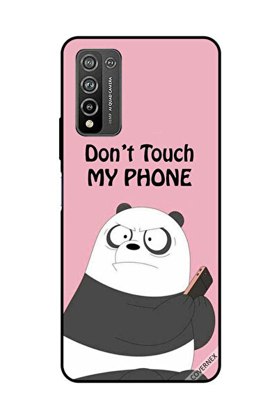 Covernex Protective Case Cover For Honor 10X Lite Don't Touch My Phone Panda
