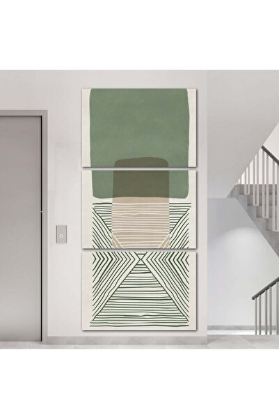 Marktna ثلاث لوحات خشبية ام دي اف بمقاس اجمالي 120x60