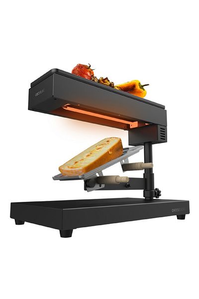 CECOTEC Raclette grill, Cecotec Cheese&Grill 6000 Pro, 600W, termostat reglabil