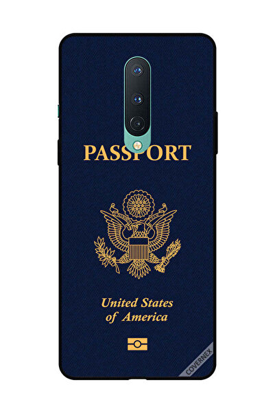 Covernex غطاء حماية لهاتف OnePlus 8 - جواز سفر أمريكي