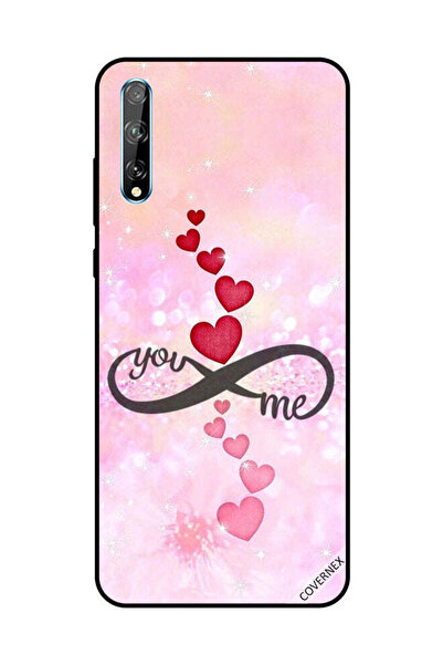 Covernex Protective Case Cover For Huawei Y8P/P Smart S Red & Pink Hearts You...