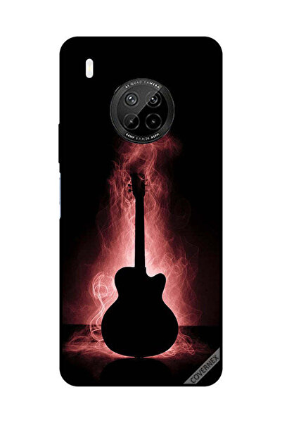 Covernex غطاء حماية لهاتف هواوي Y9A بتصميم انعكاس الجيتار في الظلام