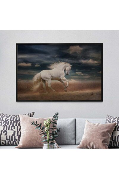 4gdran لوحة قماشية بتصميم مودرن مع برواز شامبين مجوف