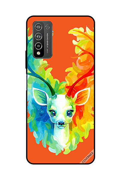 Covernex غطاء حماية لهاتف Honor 10X Lite بتصميم غزال ملون