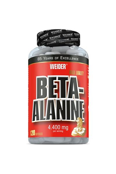 Weider Beta-Alanine energizing capsules, Weider, 120 capsules