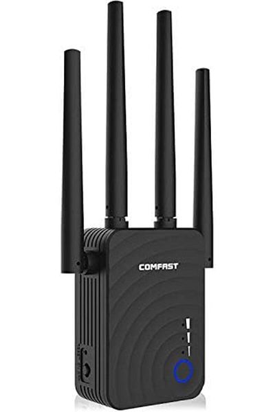 Comfast WiFi Range Extender, AC1200 Dual Band 2.4G/5.8G Mini WiFi Router Repeater, Wi-Fi Signal Boos