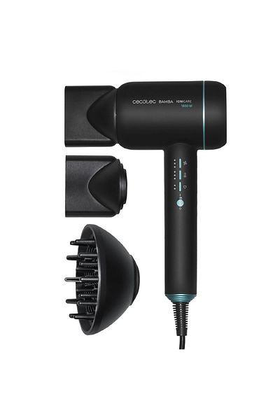 CECOTEC Hair Dryer, Bamba IoniCare 6000 Rockstar Ice, Digital