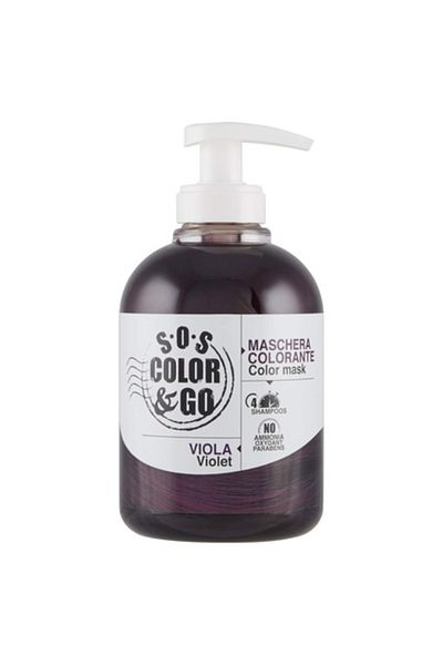MAPA PROFESSIONAL Masca colorantă păr, Alama Professional, Color&Go Violet 300ml