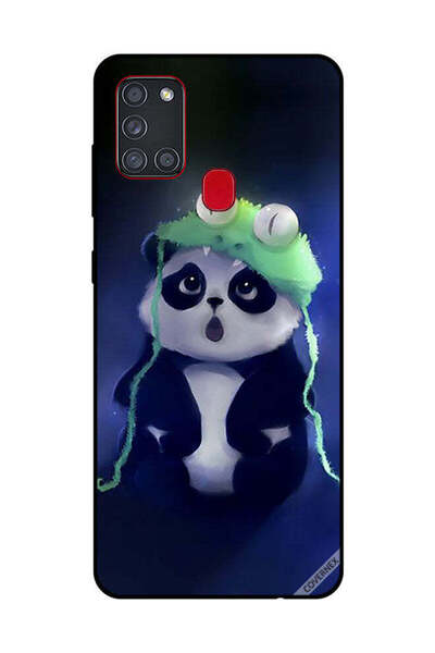 Covernex غطاء حماية لهاتف سامسونج جالاكسي A21S باندا بتصميم كاب