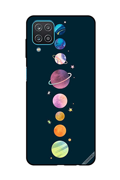 Covernex غطاء حماية لهاتف سامسونج جالاكسي A12/M12 - الفضاء والنجوم