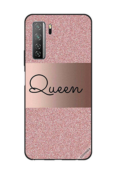 Covernex غطاء حماية لهاتف هواوي نوفا 7SE/P40 لايت 5G، لون بيج لامع من كوين