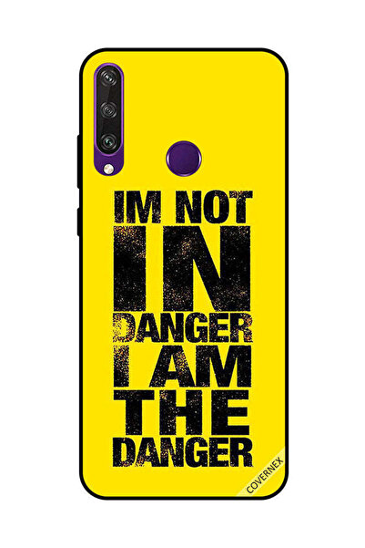 Covernex غطاء حماية لهاتف هواوي Y6P أنا لست في خطر أنا الخطر