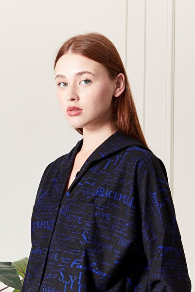 MAKSEN TEKSTİL ΠΟΥΚΑΜΙΣΟ ΣΟΥΕΤ ΚΑΤΑΠΛΗΚΤΙΚΟ K με κουκούλα OVERSIZE-PERA