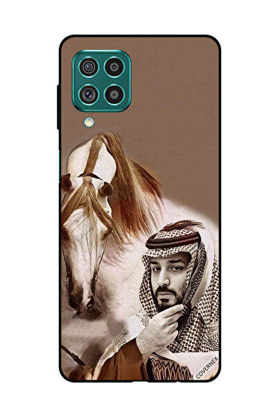Covernex غطاء حماية لهاتف سامسونج جالاكسي M62/F62 محمد بن سلمان أمام حصان