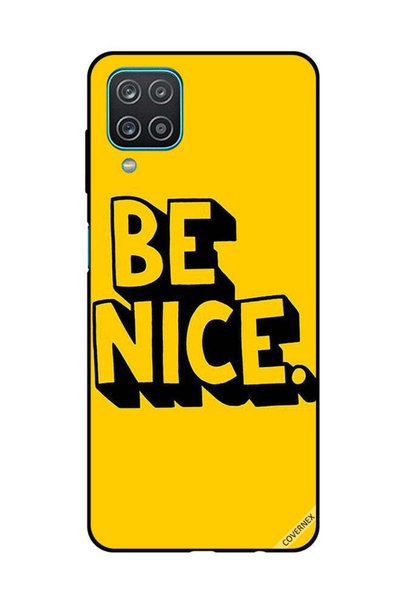 Covernex Protective Case Cover For Samsung Galaxy A12/M12 Be Nice Yellow