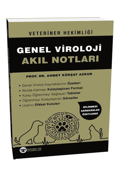 Güneş Tıp Kitabevleri Veteriner Hekimliği Genel Viroloji Akıl Notları (En Fazla Okunan Kitap Serisinden)