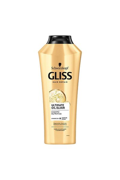 Harry Potter Șampon Nutrient Schwarzkopf Gliss Ultimate Oil Elixir, 370 ml