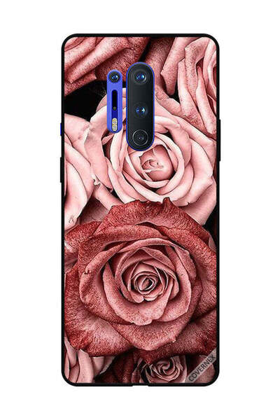 Covernex غطاء حماية لهاتف OnePlus 8 Pro - زهور الخوخ