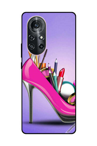 Covernex Protective Case Cover For Huawei Nova 8 Pro 5G Shoe With Makeup