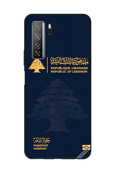 Covernex غطاء حماية لهاتف هواوي نوفا 7SE/P40 لايت 5G - جواز سفر لبناني