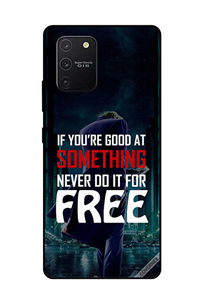 Covernex غطاء حماية لهاتف سامسونج جالكسي S10 لايت إذا كنت جيدًا في شيء ما