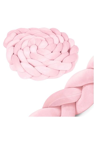 ideal STORE Protectie Laterala pentru Patut Bumper Rico idealSTORE, Roz