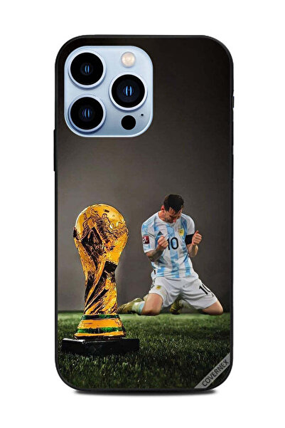Covernex غطاء حماية لهاتف Apple iPhone 13 Pro صورة ليو ميسي وكأس الفيفا