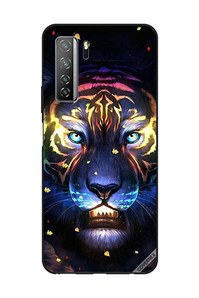 Covernex غطاء حماية لهاتف هواوي نوفا 7SE/P40 لايت 5G، أسد مضيء