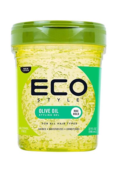 ECO STYLE Olive Oil Styling Gel 32oz - Max Hold Hair Gel for All Hair Types |...