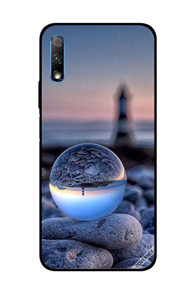 Covernex غطاء حماية لهاتف Honor 9X، تصوير رائع للطبيعة في زجاج دائري