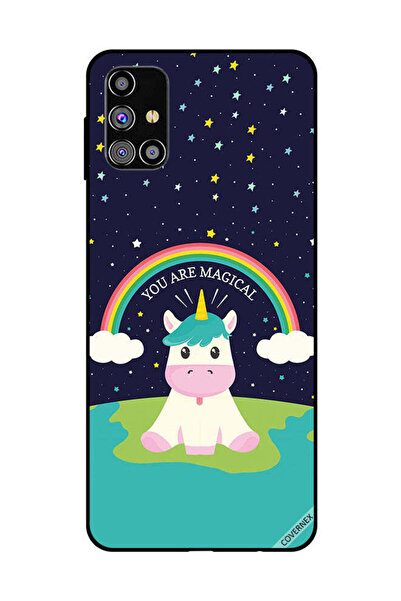 Covernex غطاء حماية لهاتف سامسونج جالاكسي M31s بتصميم وحيد القرن السحري