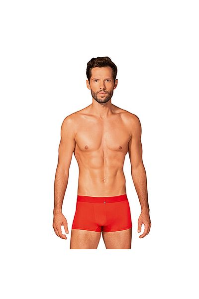 obsessive Boldero boxers, Obsessive, red S/M, side mesh