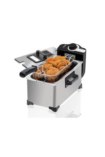 CECOTEC Friteuză, Cecotec Cleanfry 3 L, Inox