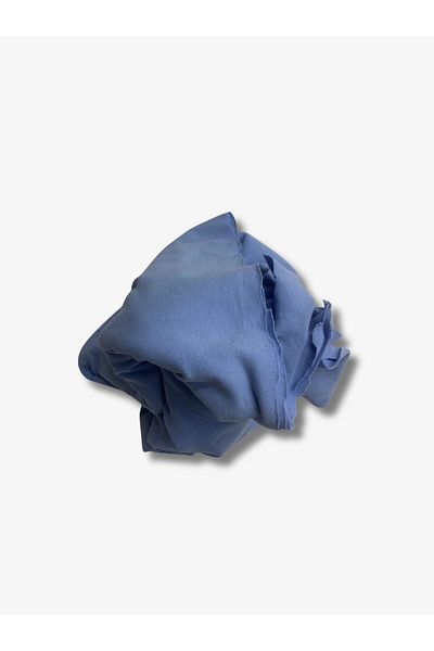 Yiğit Kumaş Blue Flexible Lacoste Fabric, Piece 110X200 cm