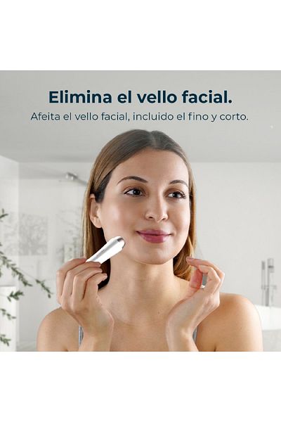 CECOTEC Aparat de ras electric, Cecotec FaceCare Smooth, IPX5, inox