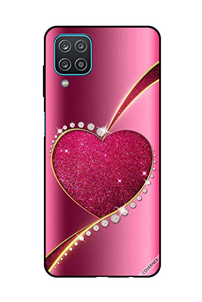 Covernex Protective Case Cover For Samsung Galaxy A12/M12 Pink Diamond Glitte...