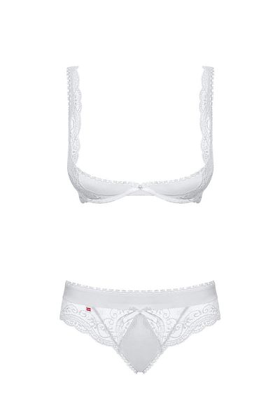 obsessive Obsessive Miamor S/M lingerie set, White