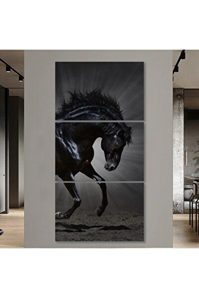 Marktna ثلاث لوحات خشبية ام دي اف بمقاس اجمالي 120x60