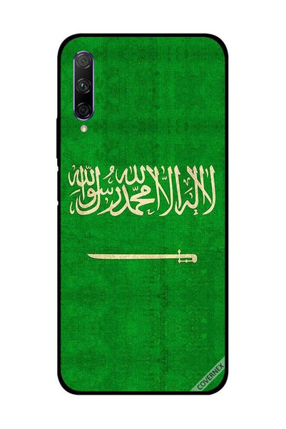 Covernex غطاء حماية لهاتف Honor 9X Pro بعلم المملكة العربية السعودية العتيق