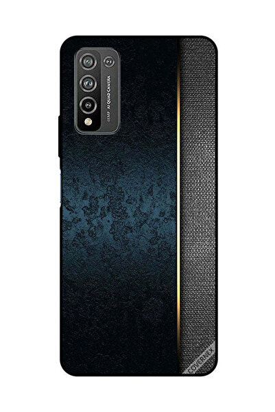 Covernex Protective Case Cover For Honor 10X Lite Dark Green Leather Pattern