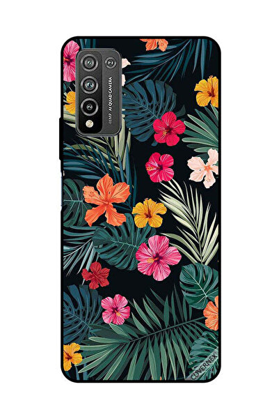 Covernex Protective Case Cover For Honor 10X Lite Multi Color Flowers And Dar...