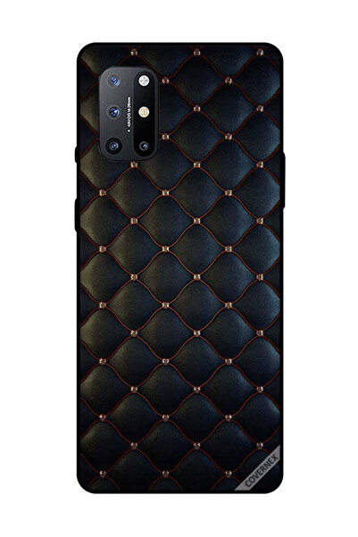 Covernex غطاء حماية لهاتف OnePlus 8T بنمط قماش أسود