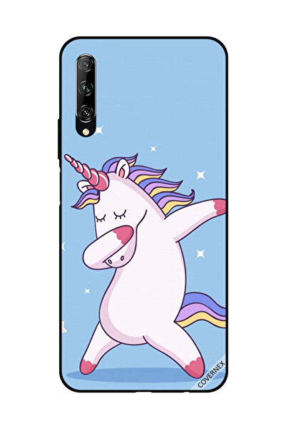 Covernex غطاء حماية لهاتف هواوي Y9S يونيكورن داب بلو