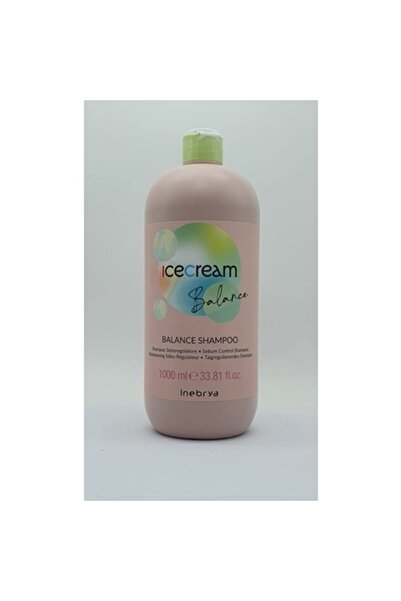 Inebrya Șampon Seboregulator, Inebrya Ice Cream Balance, 1000ml