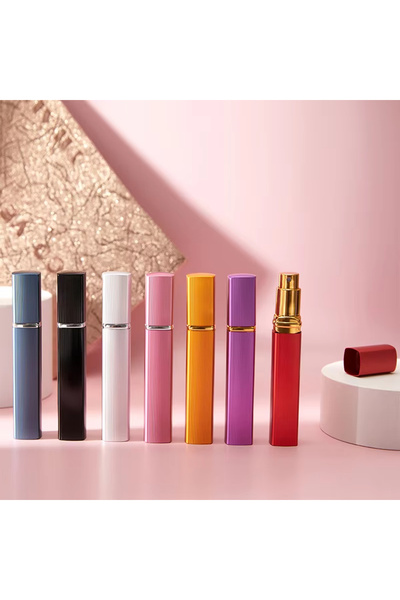 Choice زجاجة عطر 12 مل، 7 قطع، زجاجة موزع عطر عالية الجودة 12 مل، رذاذ فائق ا...