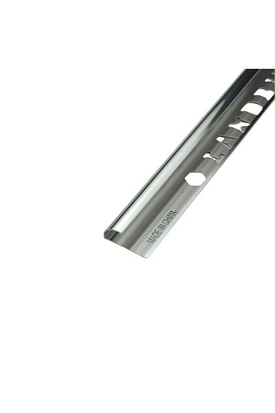 LANDBUILD TA001-SH-12H 2.50m Silver Glossy Twisted Decorative Corner